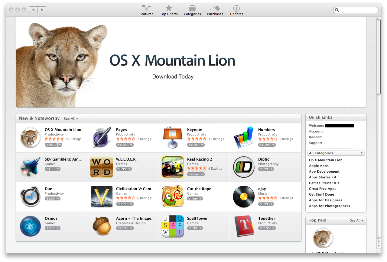 Mac Lion Download App Store